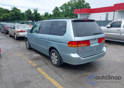 2004 Honda Odyssey Ex из США, поврежденный, VIN 5FNRL18824B100249